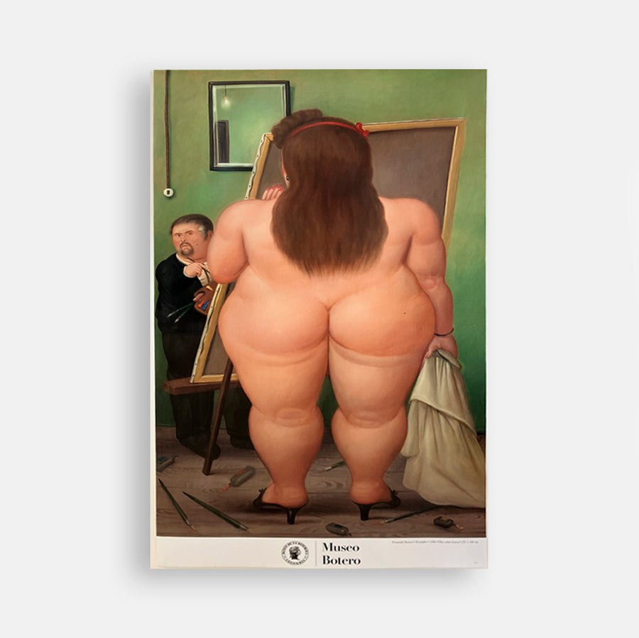 Afiche El Estudio - Fernando Botero