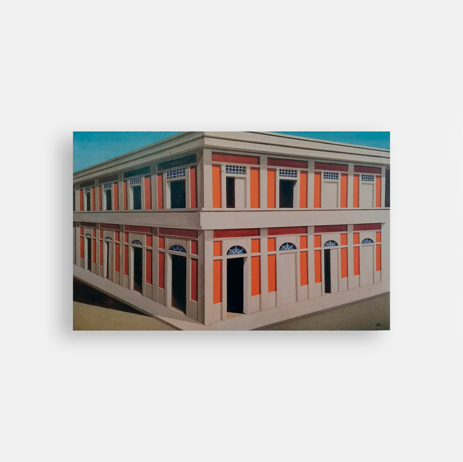 Afiche La Casa Naranja - Emilio Sánchez