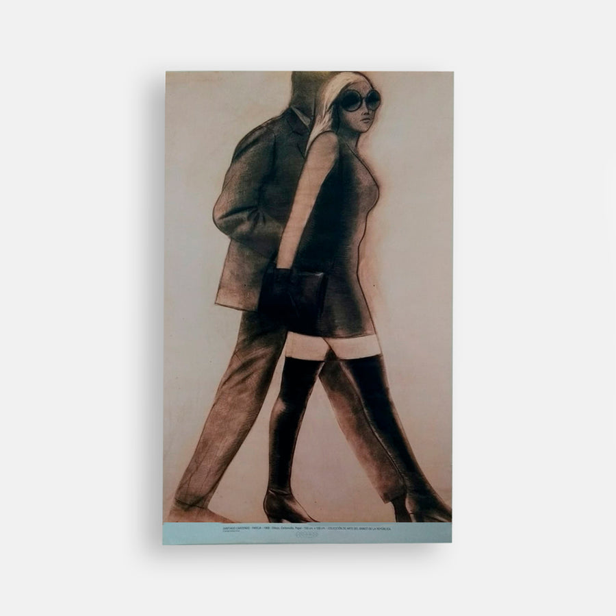 Afiche Pareja - Santiago Cárdenas