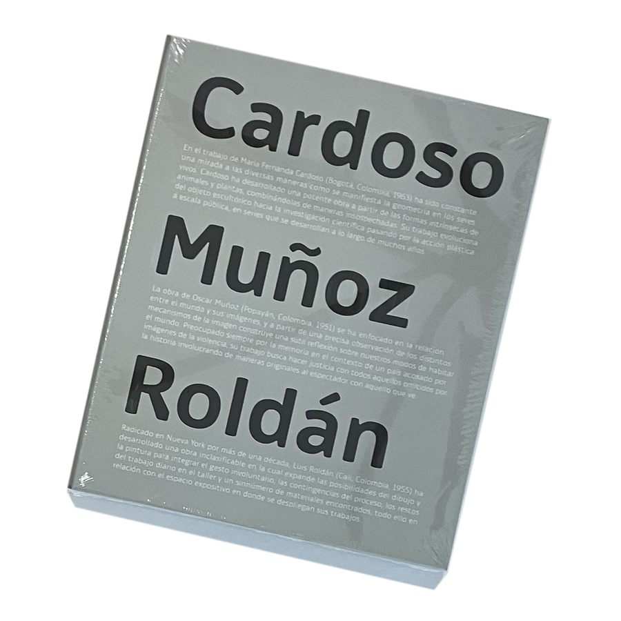 Colección Libros x3: Cardoso, Muñoz, Roldán