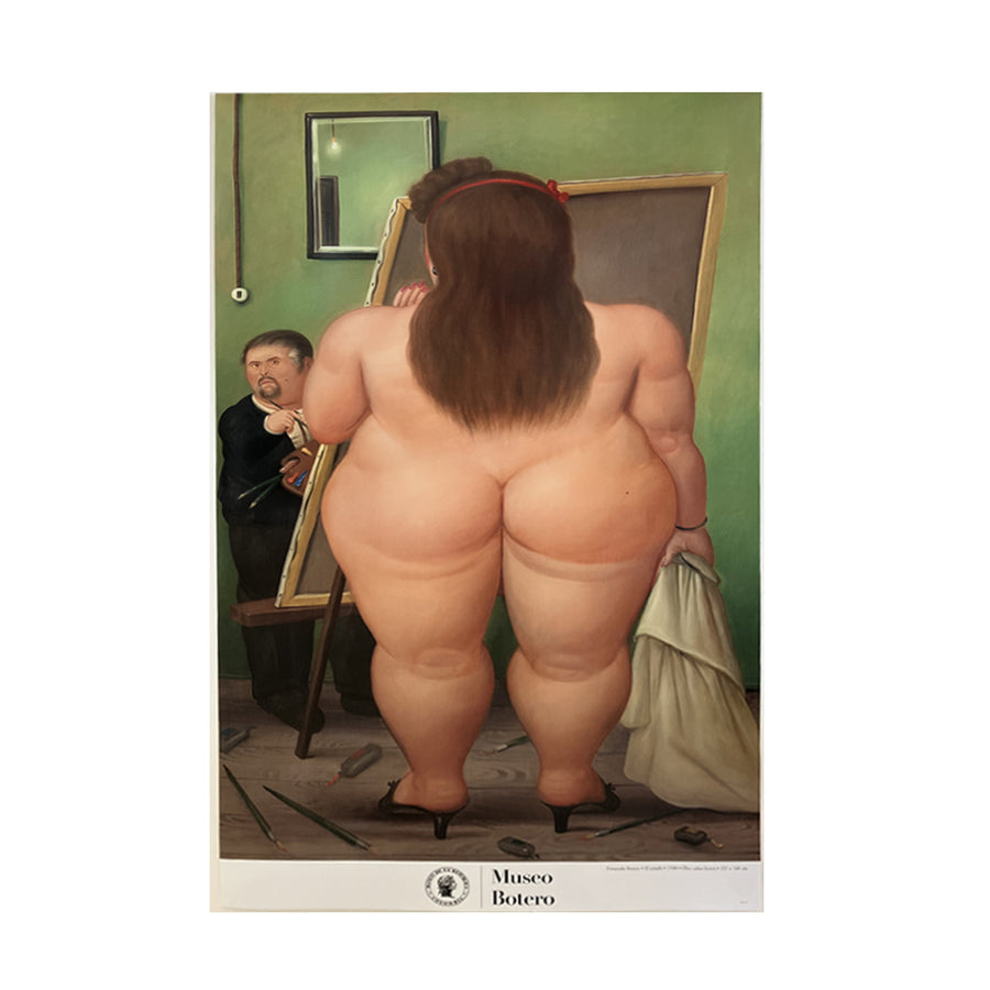 Afiche El Estudio - Fernando Botero