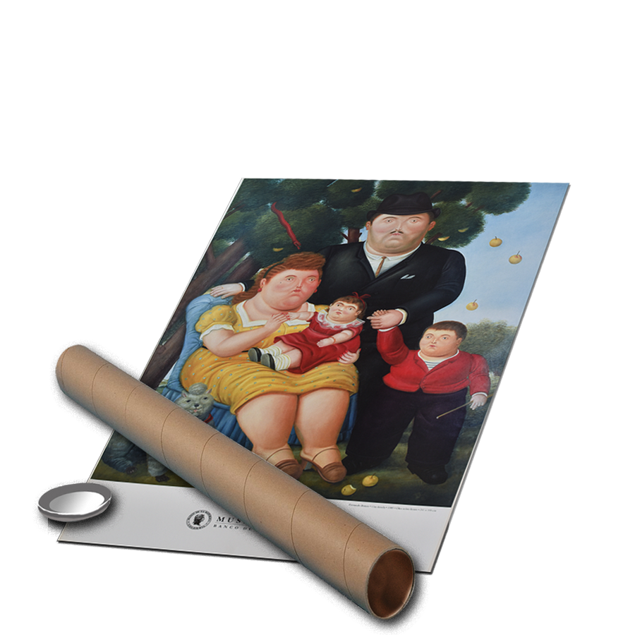 Afiche Familia - Fernando Botero